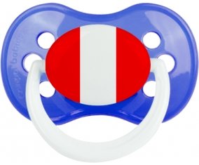 Drapeau Pérou : Sucette Anatomique personnalisée