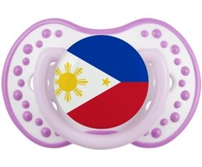 Drapeau Philippines Sucete LOVI Dynamic Blanc-mauve classique