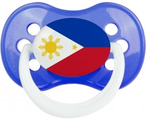 Drapeau Philippines : Sucette Anatomique personnalisée