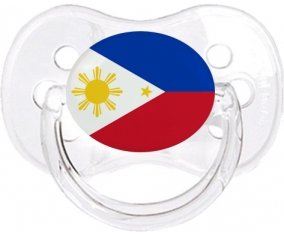 Drapeau Philippines Sucete Cerise Transparent classique