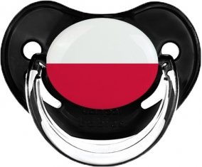 Drapeau Pologne Sucete Physiologique Noir classique