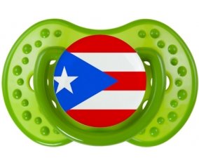 Drapeau Porto Rico : Sucette LOVI Dynamic personnalisée