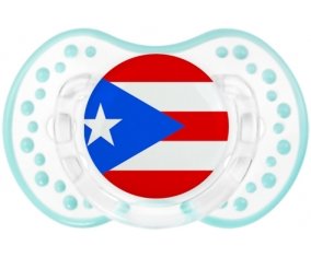 Drapeau Porto Rico Sucette LOVI Dynamic Retro-blanc-lagon classique