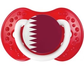 Drapeau Qatar Sucete LOVI Dynamic Blanc-rouge classique