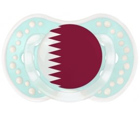 Drapeau Qatar Sucete LOVI Dynamic Retro-turquoise-lagon classique