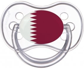 Drapeau Qatar Sucete Anatomique Transparente classique