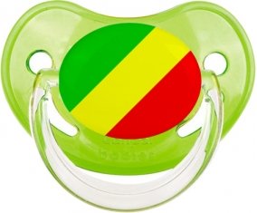 Drapeau République du Congo Sucete Physiologique Vert classique
