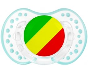 Drapeau République du Congo Tétine LOVI Dynamic Retro-blanc-lagon classique