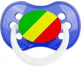 Drapeau République du Congo : Sucette Anatomique personnalisée