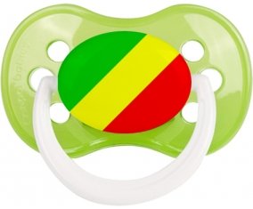 Drapeau République du Congo Sucette Anatomique Vert classique