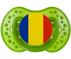 Drapeau Roumanie : Sucette LOVI Dynamic personnalisée
