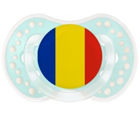 Drapeau Roumanie Sucette LOVI Dynamic Retro-turquoise-lagon classique