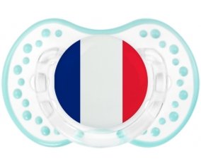 Drapeau île de la Réunion Sucette LOVI Dynamic Retro-blanc-lagon classique