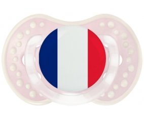 Drapeau île de la Réunion Sucette LOVI Dynamic Retro-rose-tendre classique