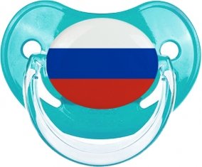 Drapeau Russie : Tétine Physiologique personnalisée