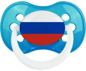 Drapeau Russie Sucete Anatomique Cyan classique