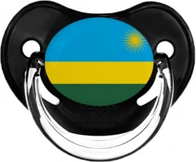 Drapeau Rwanda Sucete Physiologique Noir classique