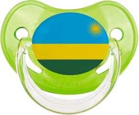 Drapeau Rwanda Sucete Physiologique Vert classique