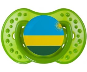 Drapeau Rwanda Tétine LOVI Dynamic Vert classique