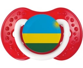 Drapeau Rwanda Tétine LOVI Dynamic Blanc-rouge classique