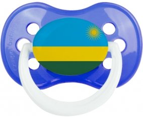 Drapeau Rwanda : Sucette Anatomique personnalisée