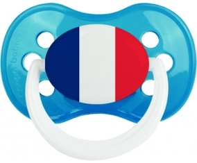 Drapeau Saint Barthlemy Tétine Anatomique Cyan classique