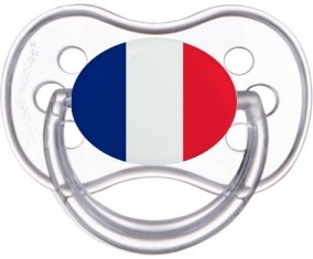 Drapeau Saint Barthlemy Tétine Anatomique Transparente classique