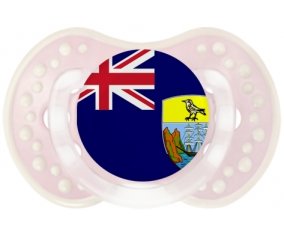 Drapeau Sainte-Hélène Sucette LOVI Dynamic Retro-rose-tendre classique