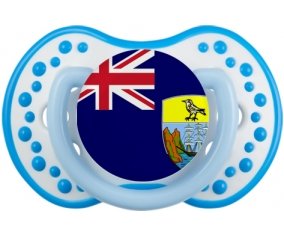 Drapeau Sainte-Hélène Sucette LOVI Dynamic Blanc-bleu phosphorescente