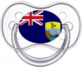 Drapeau Sainte-Hélène Sucette Anatomique Transparente classique