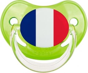 Drapeau Saint Martin Sucette Physiologique Vert classique