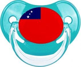 Drapeau Samoa : Sucette Physiologique personnalisée