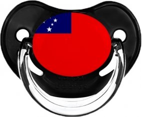 Drapeau Samoa Sucete Physiologique Noir classique