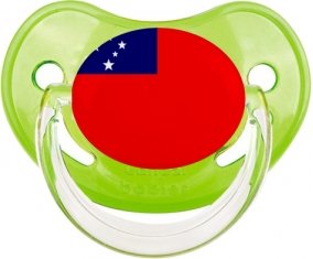 Drapeau Samoa Sucete Physiologique Vert classique