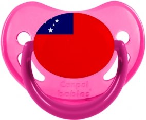 Drapeau Samoa Sucete Physiologique Rose phosphorescente