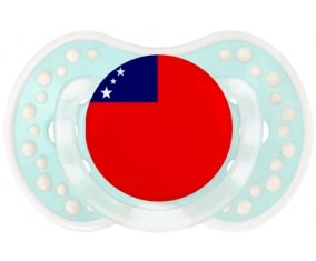 Drapeau Samoa Tétine LOVI Dynamic Retro-turquoise-lagon classique