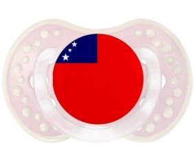 Drapeau Samoa Tétine LOVI Dynamic Retro-rose-tendre classique