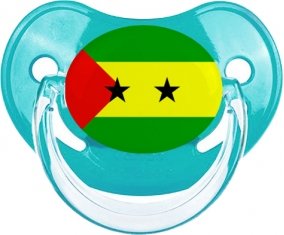 Drapeau Sao Tomé et Principe : Sucette Physiologique personnalisée