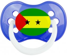 Drapeau Sao Tomé et Principe : Sucette Anatomique personnalisée