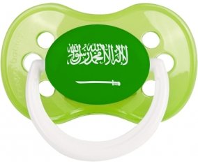 Drapeau Arabie Saoudite Sucete Anatomique Vert classique