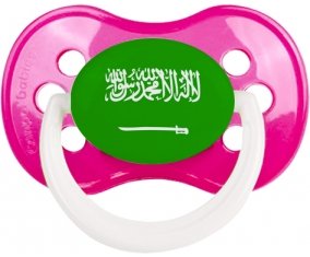 Drapeau Arabie Saoudite Sucete Anatomique Rose foncé classique