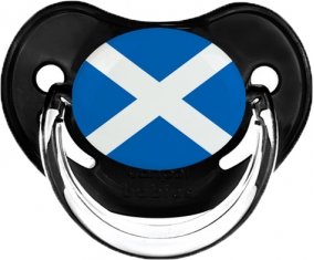 Drapeau Écosse Sucete Physiologique Noir classique