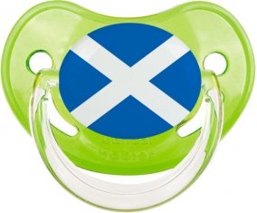 Drapeau Écosse Sucete Physiologique Vert classique