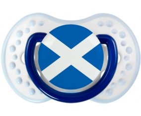 Drapeau Écosse Tétine LOVI Dynamic Marine-blanc-bleu classique