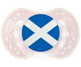 Drapeau Écosse Tétine LOVI Dynamic Retro-rose-tendre classique
