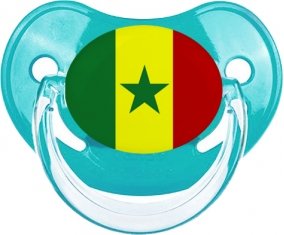 Drapeau Sénégal : Sucette Physiologique personnalisée
