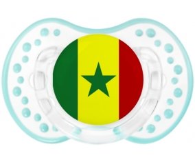 Drapeau Sénégal Sucette LOVI Dynamic Retro-blanc-lagon classique