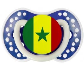 Drapeau Sénégal Sucette LOVI Dynamic Bleu-marine phosphorescente