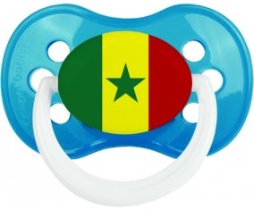 Drapeau Sénégal Tétine Anatomique Cyan classique