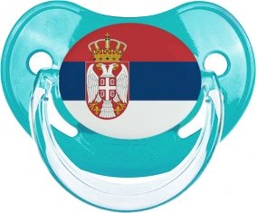 Drapeau Serbie : Sucette Physiologique personnalisée